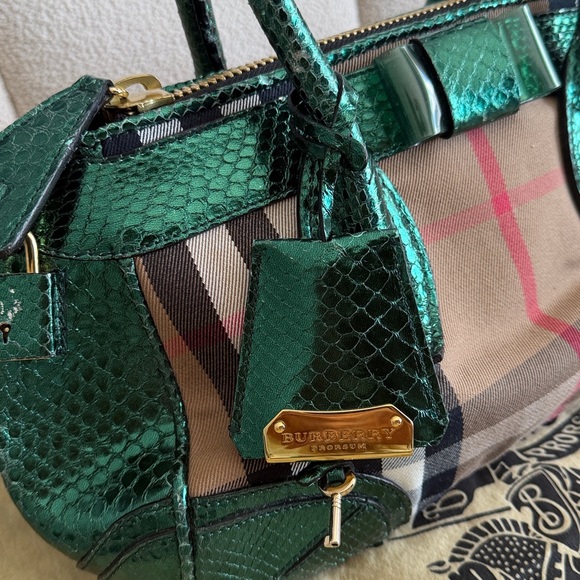 Burberry Prorsum the Blaze Bag with Python Trim - Picture 14 of 14